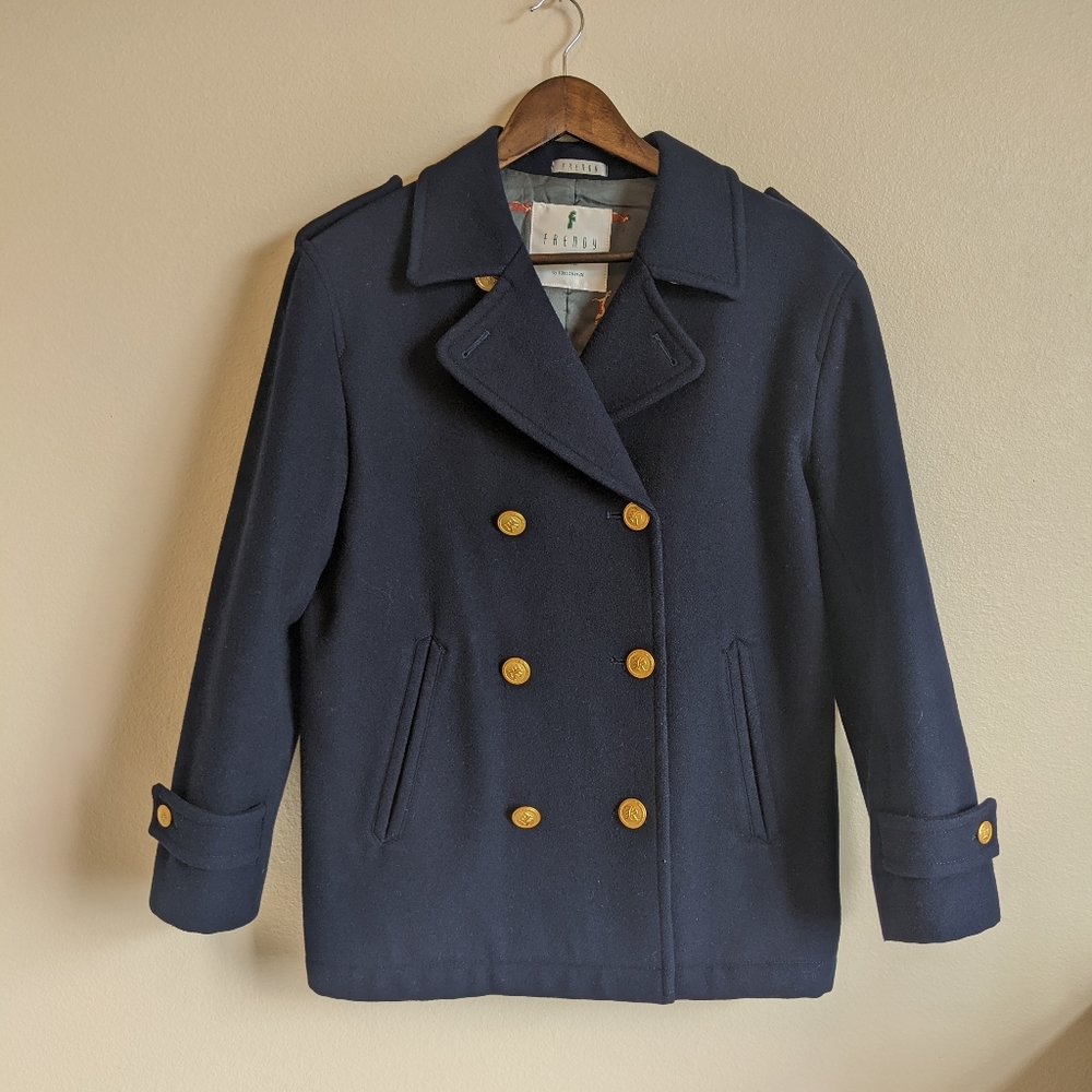 Lapel Collar Pea Coat